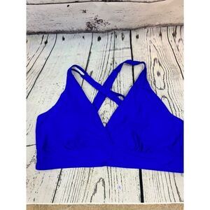Women's Yonique Swimsuit Top Blue 22W
